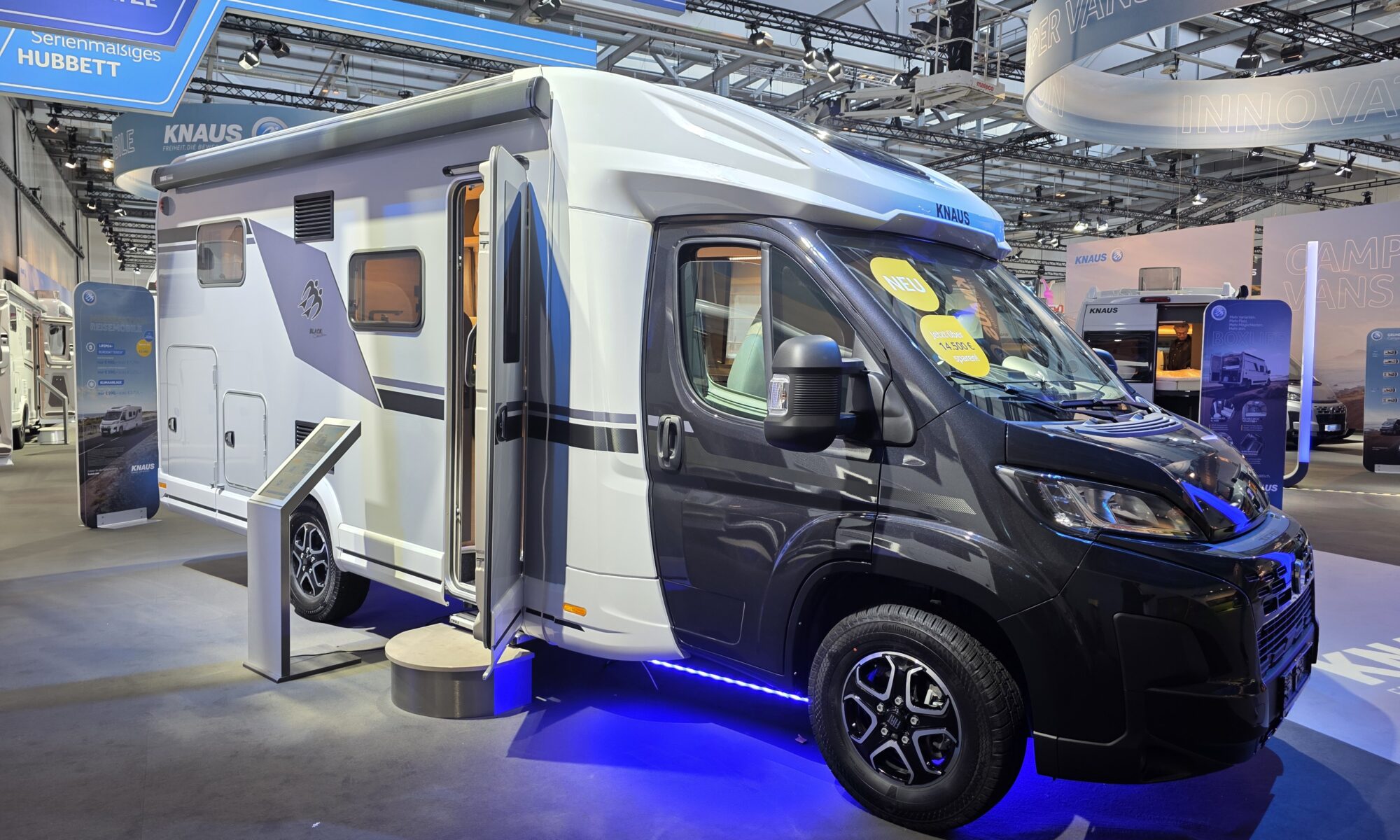 KNAUS L!VE WAVE 650 MEG BLACK SELECTION