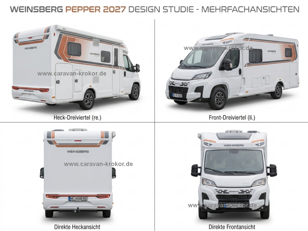 erste Bilder der neue Weinsberg Pepper Modell 2026 - 2027