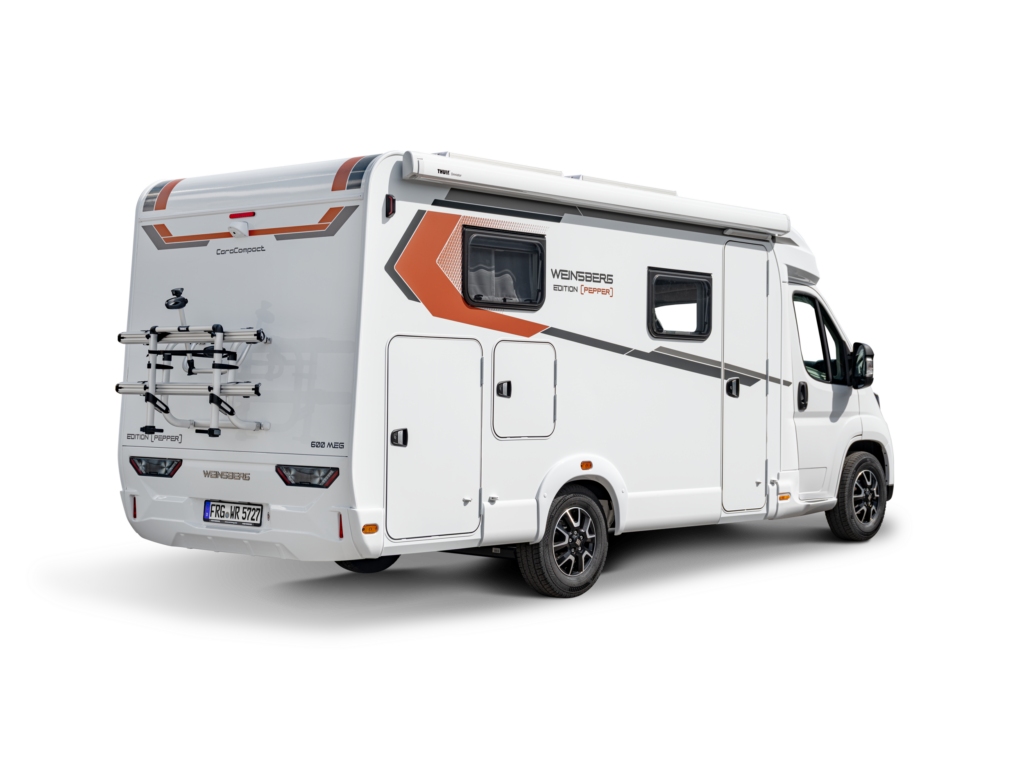 Weinsberg Pepper Modell 2027 Heck Ansicht
