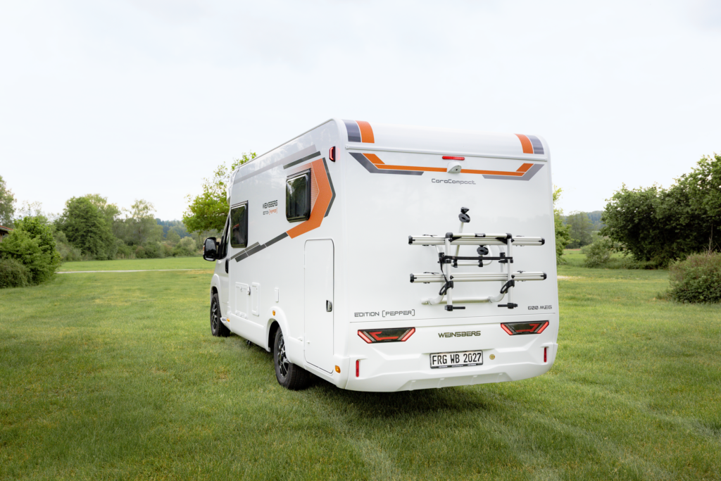 Weinsberg Pepper Modell 2027 Heck Ansicht