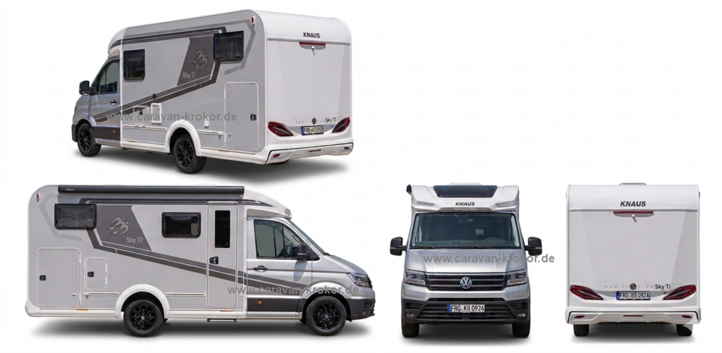 der neue KNAUS Sky Ti 2026 - 2027 auf VW Crafter Chassis