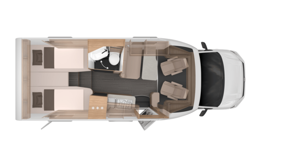 KNAUS Sky Ti 650MEG VW Grundriss 2027