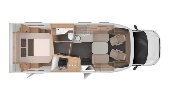 KNAUS Sky Ti 700DX VW Grundriss 2027