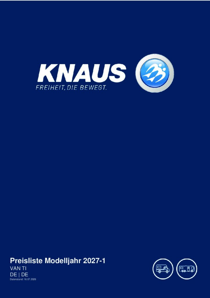 thumbnail of KNAUS-Van Ti VW Vansation-2027-Preisliste-Technische_Daten
